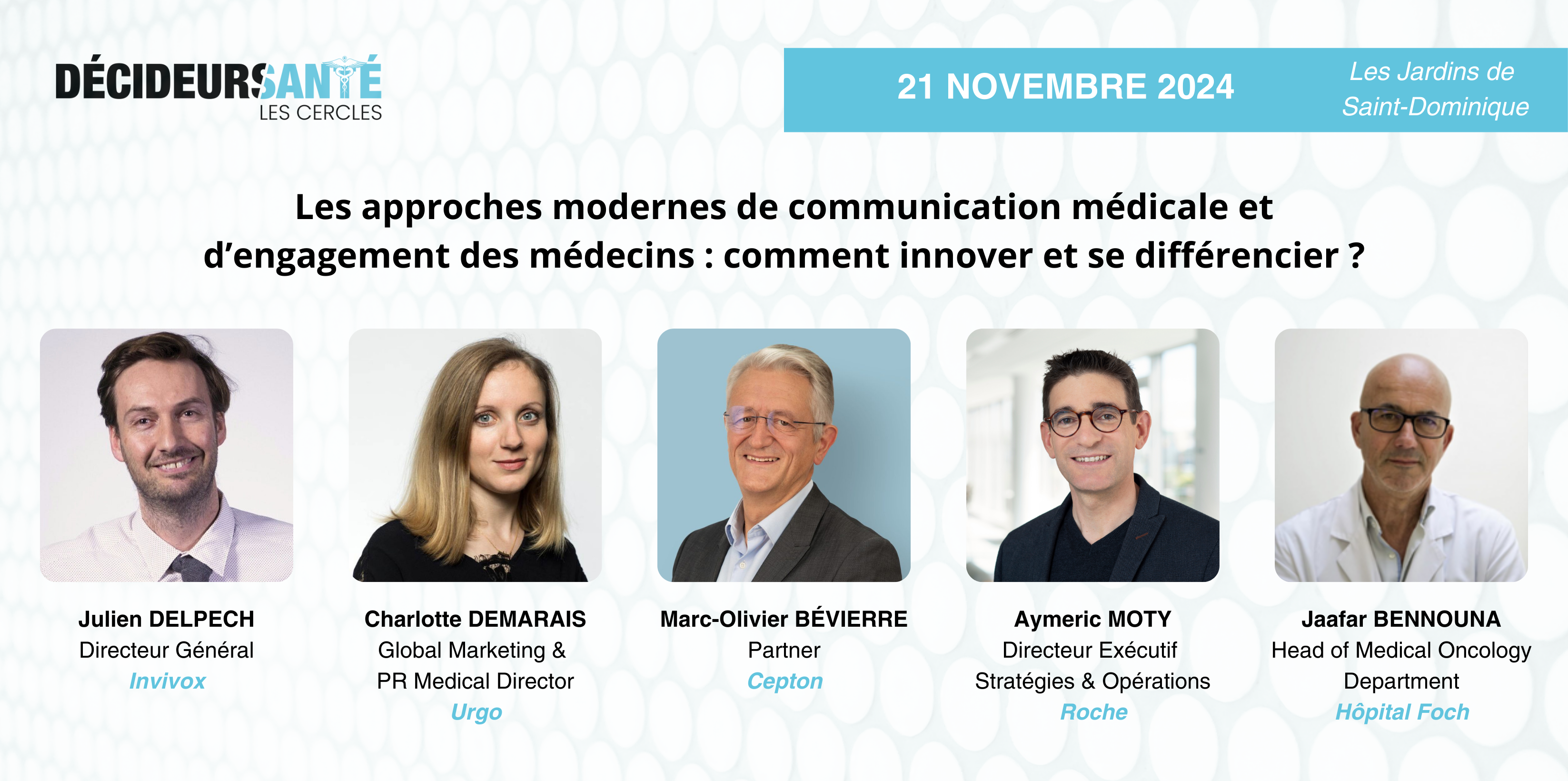 Les approches modernes de communication médicale et d’engagement des médecins : comment innover et se différencier ?